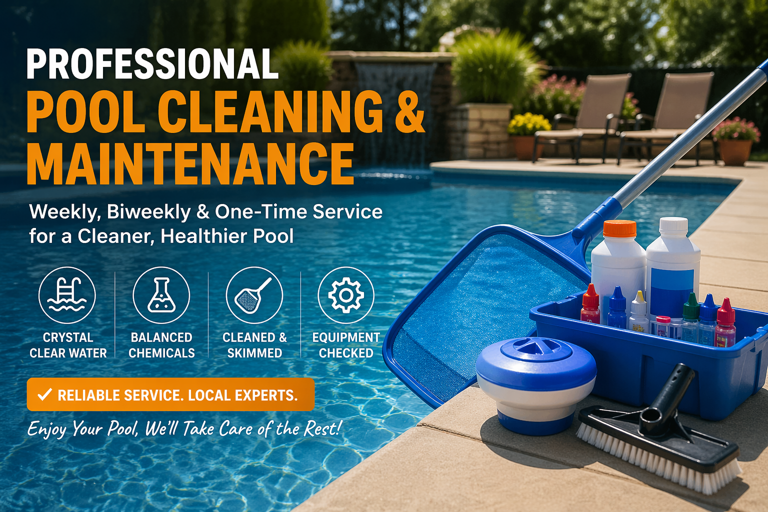 Pool Cleaning and Maintenance in Clarksville TN